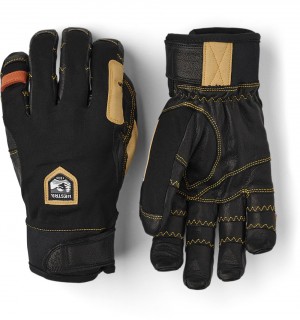 Guanti da arrampicata Hestra Ergo Grip CZone Tactility Uomo Nere | LQKT14326